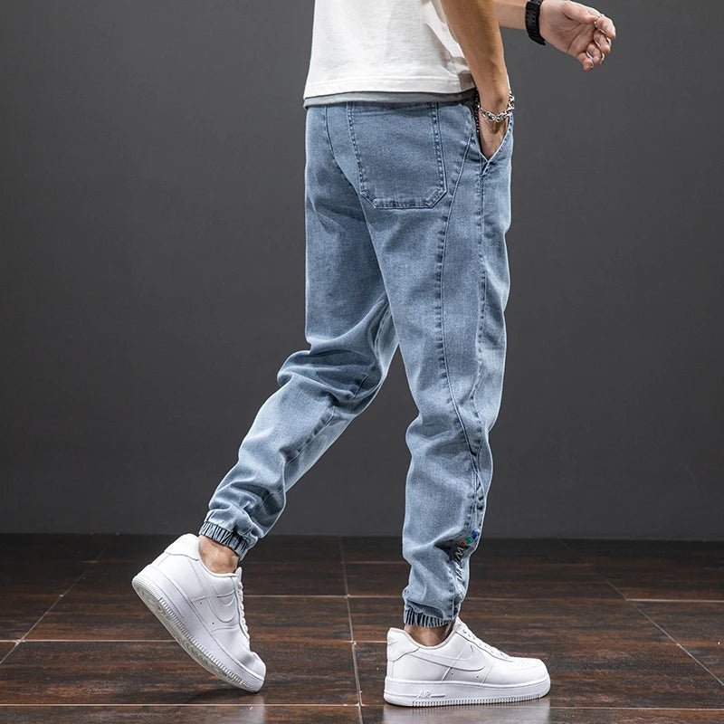 Christian Stretch Denim Jogger Pants