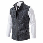Elias Sleeveless Zip Fleece Cardigan