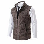 Elias Sleeveless Zip Fleece Cardigan