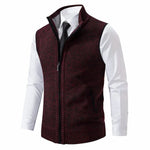 Elias Sleeveless Zip Fleece Cardigan
