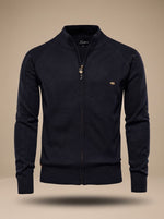 Leon Slim-Fit Zip Cardigan