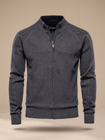 Leon Slim-Fit Zip Cardigan
