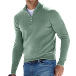 Dominik Regular Fit Half-Zip Knit Sweater