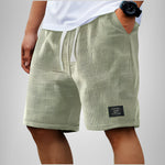 Julian Textured Drawstring Shorts