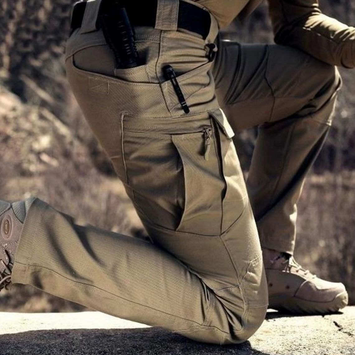 Thomas Tactical Cargo Pants with Reinforced Seams