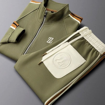 Christian Striped Regular-Fit Tracksuit
