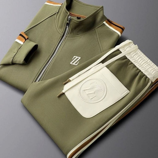 Christian Striped Regular-Fit Tracksuit