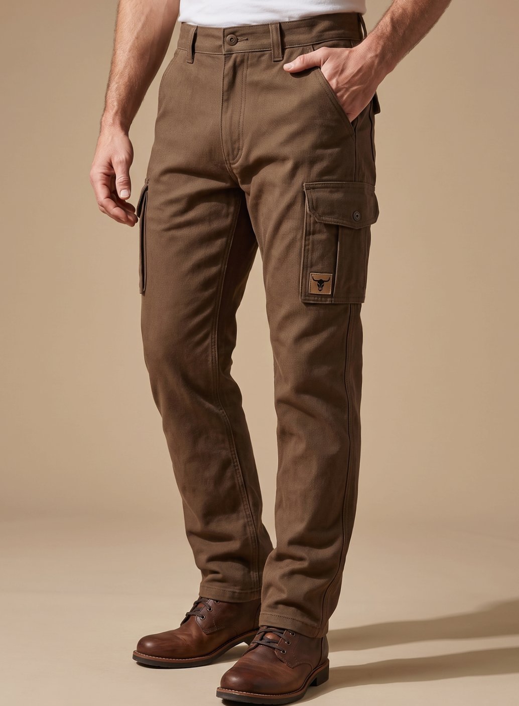 Simon Straight-Leg Insulated Utility Cargo Pants