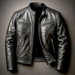 Maximilian Vintage Genuine Leather Biker Jacket
