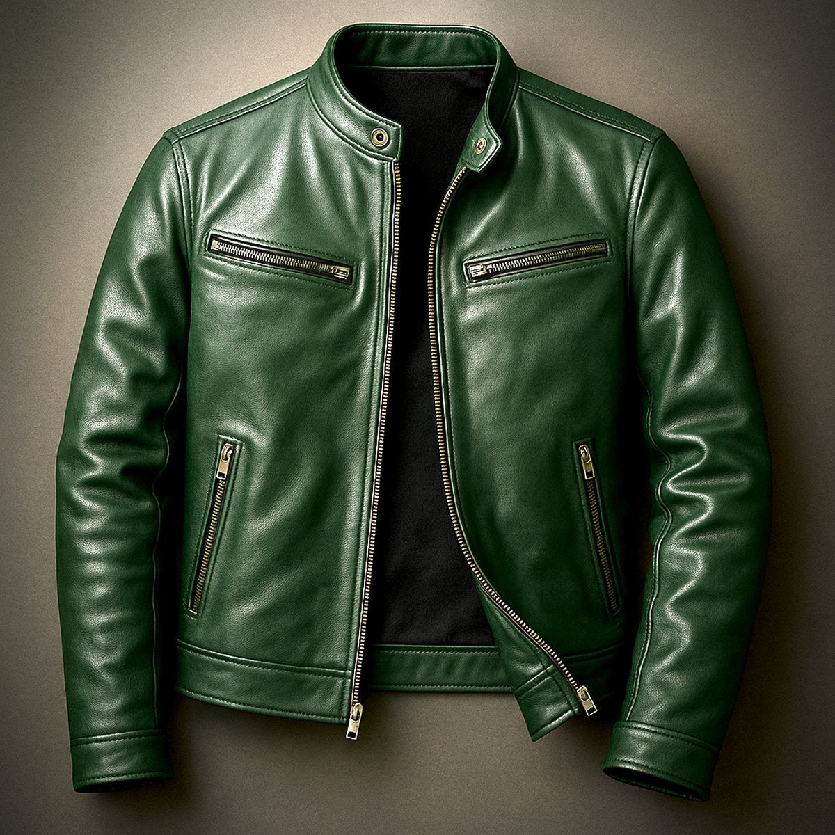 Maximilian Vintage Genuine Leather Biker Jacket