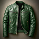 Maximilian Vintage Genuine Leather Biker Jacket