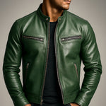 Maximilian Vintage Genuine Leather Biker Jacket