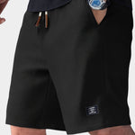 Niklas Waffle-Knit Relaxed-Fit Drawstring Shorts