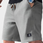Niklas Waffle-Knit Relaxed-Fit Drawstring Shorts