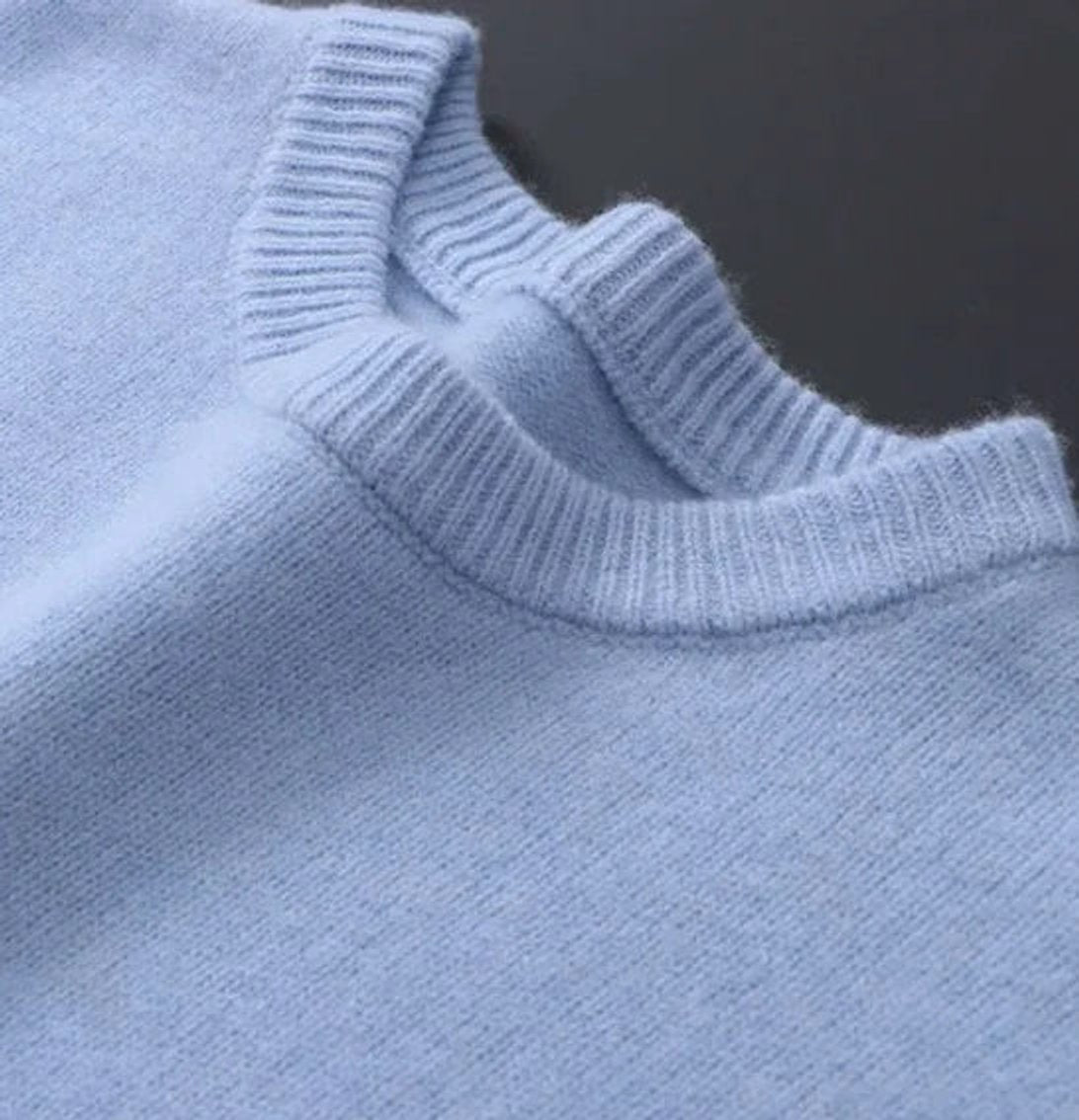 Matthias Soft Mohair Crewneck Sweater