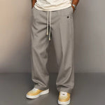 Sebastian Modern Wide-Leg Drawstring Pants