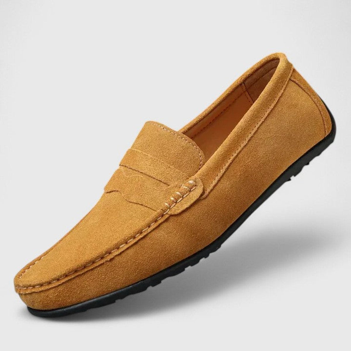 Florian Suede Penny Loafers