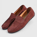 Florian Suede Penny Loafers