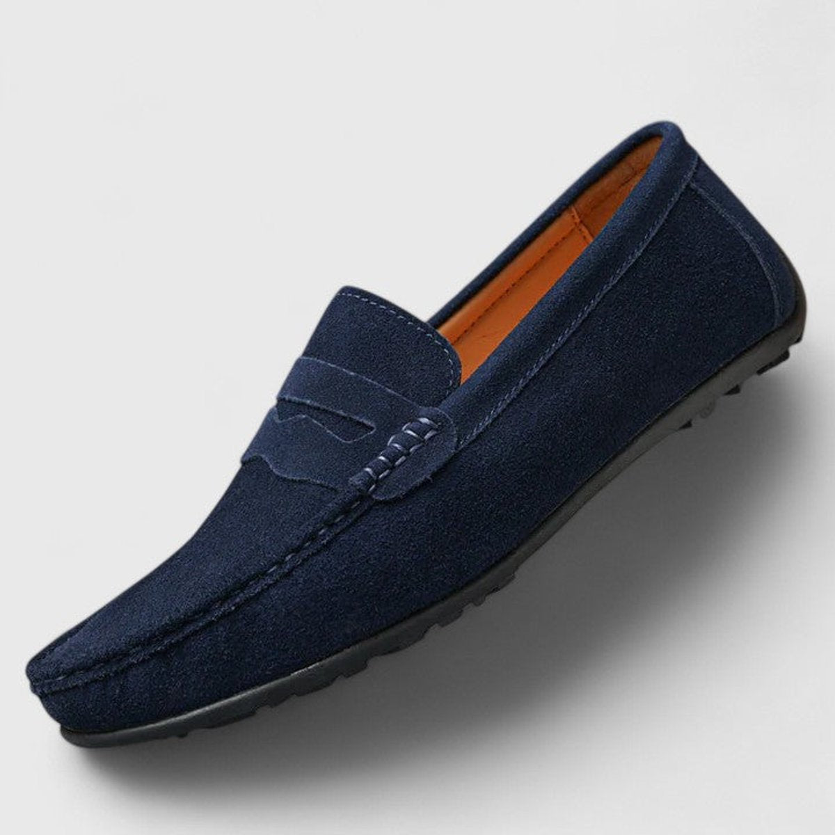 Florian Suede Penny Loafers