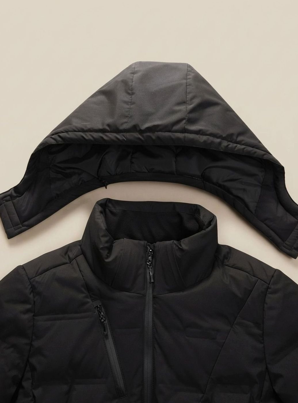 Leon Insulated Hooded Jacket with Removable Hood