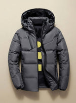 Leon Insulated Hooded Jacket with Removable Hood