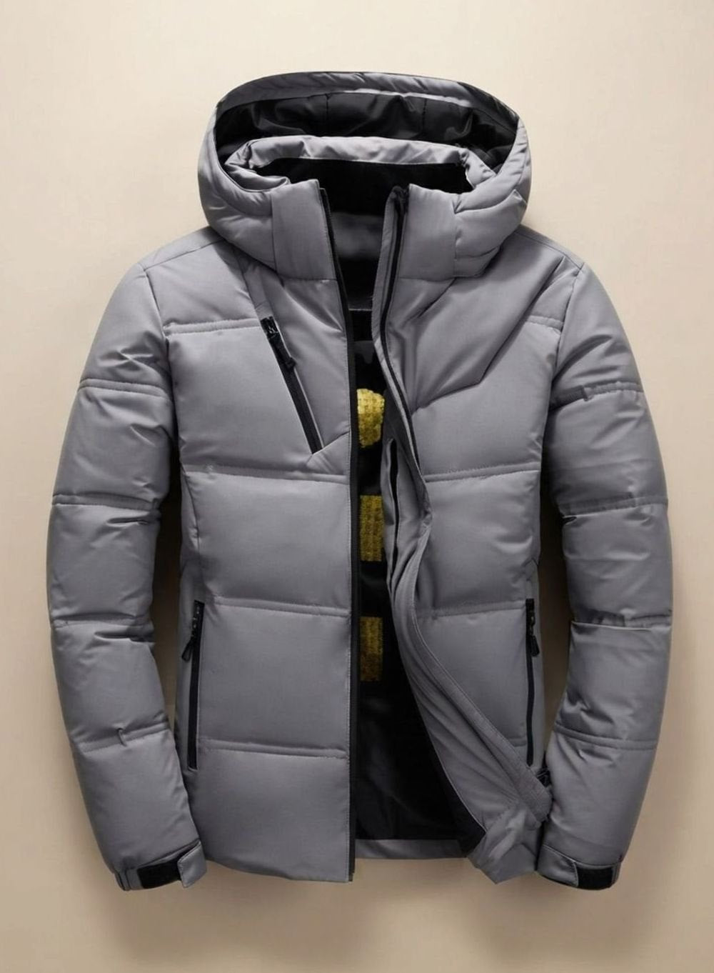 Leon Insulated Hooded Jacket with Removable Hood