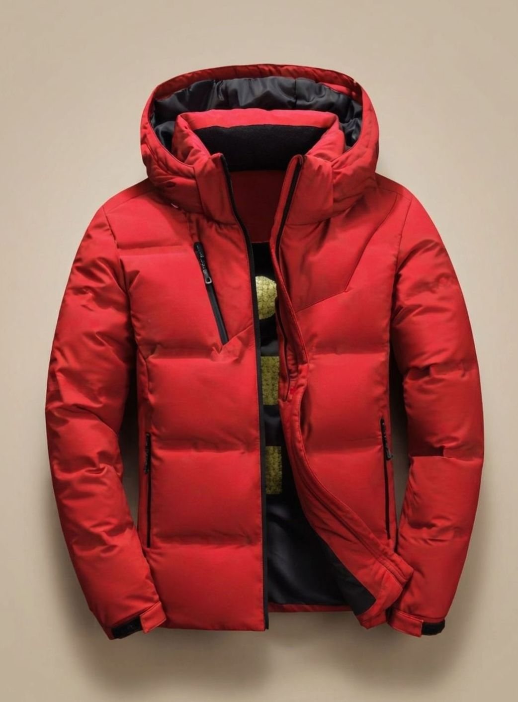 Leon Insulated Hooded Jacket with Removable Hood