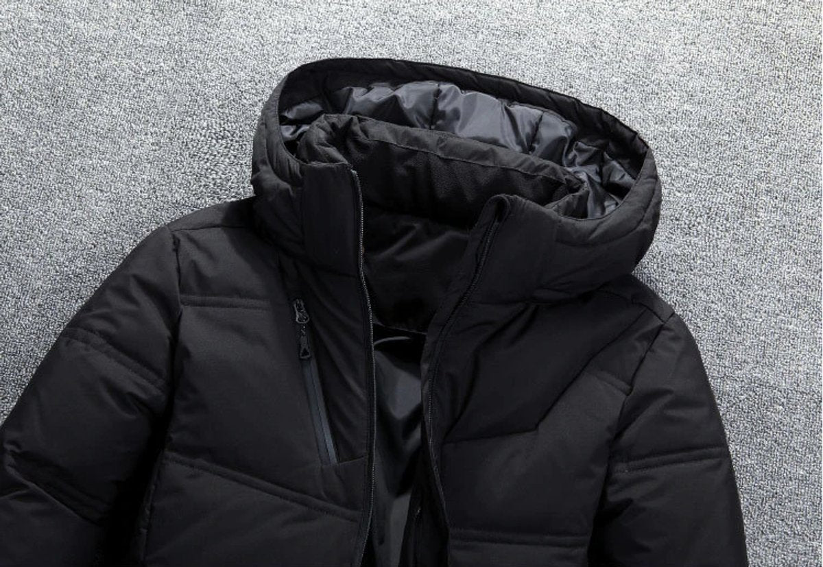 Florian Lined Hooded Puffer Jacket with Removable Hood