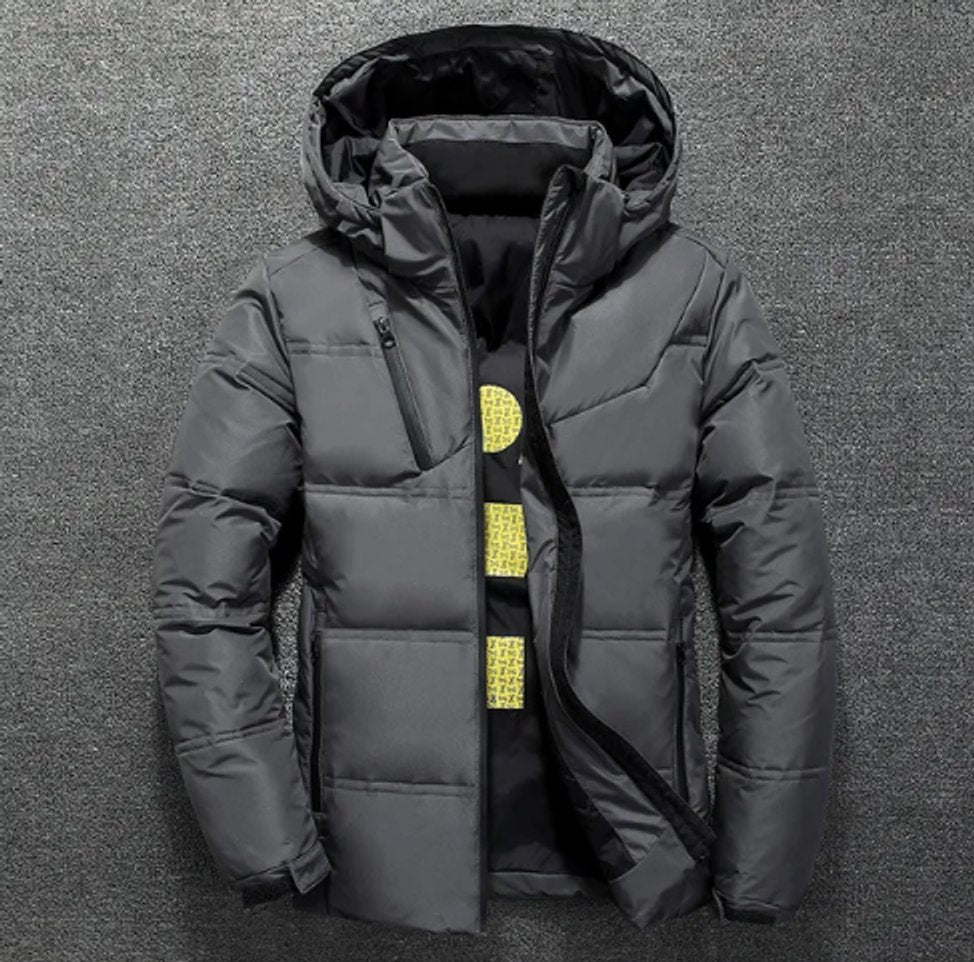 Florian Lined Hooded Puffer Jacket with Removable Hood