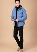 Christian Quilted Insulated Hooded Winter Jacket
