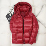 Moritz Shiny Hooded Down Puffer Jacket