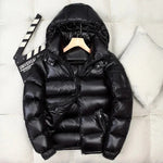 Moritz Shiny Hooded Down Puffer Jacket