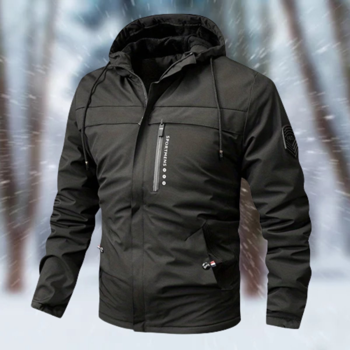 Moritz Waterproof Lined Hooded Winter Jacket