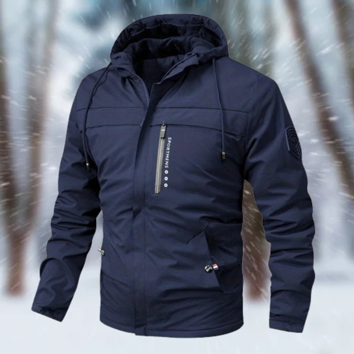 Moritz Waterproof Lined Hooded Winter Jacket