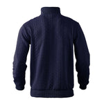 Andreas Cable Knit Quarter-Zip Sweater