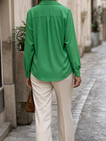 Kelmscott silk-touch shirt, back view