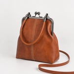 Brackley Frame Bag in tan