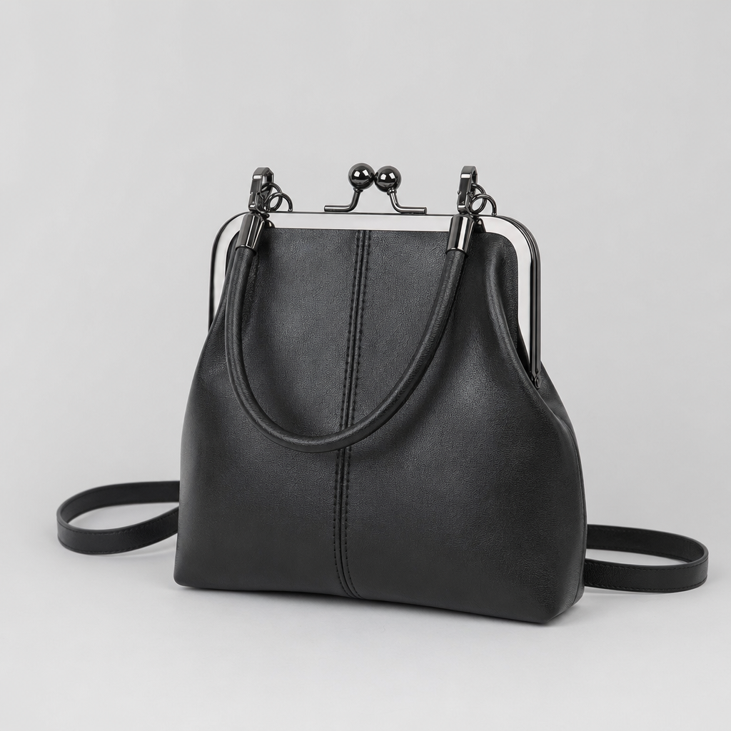 Brackley Frame Bag in black