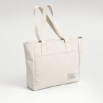 Pentlow Laptop Tote in cream