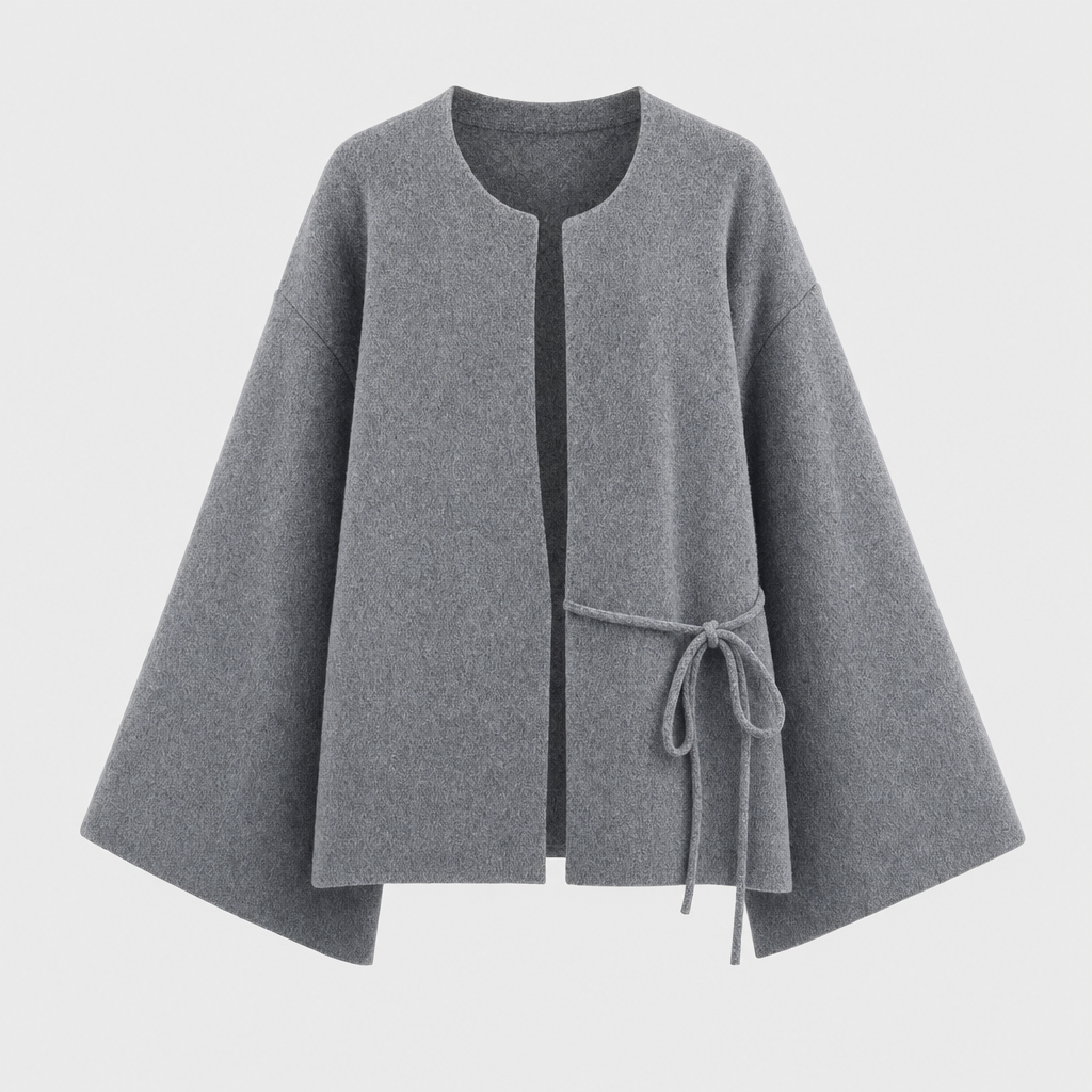 Lindale Kimono Knit Jacket in grey