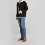 Ulcombe Reversible Fleece Coat worn, side