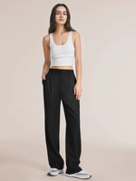 Barbara Wide-Leg High-Waist Trousers