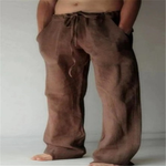 Kurt Wide Leg Relaxed Casual Trousers