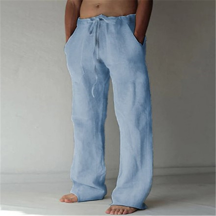 Kurt Wide Leg Relaxed Casual Trousers