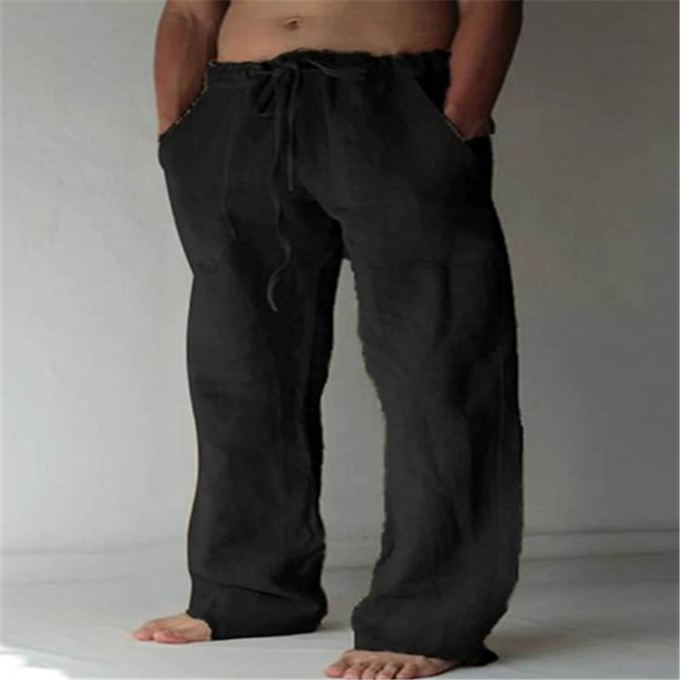 Kurt Wide Leg Relaxed Casual Trousers