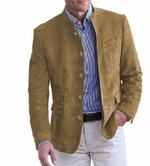 Anton Button-Front Smart-Casual Blazer