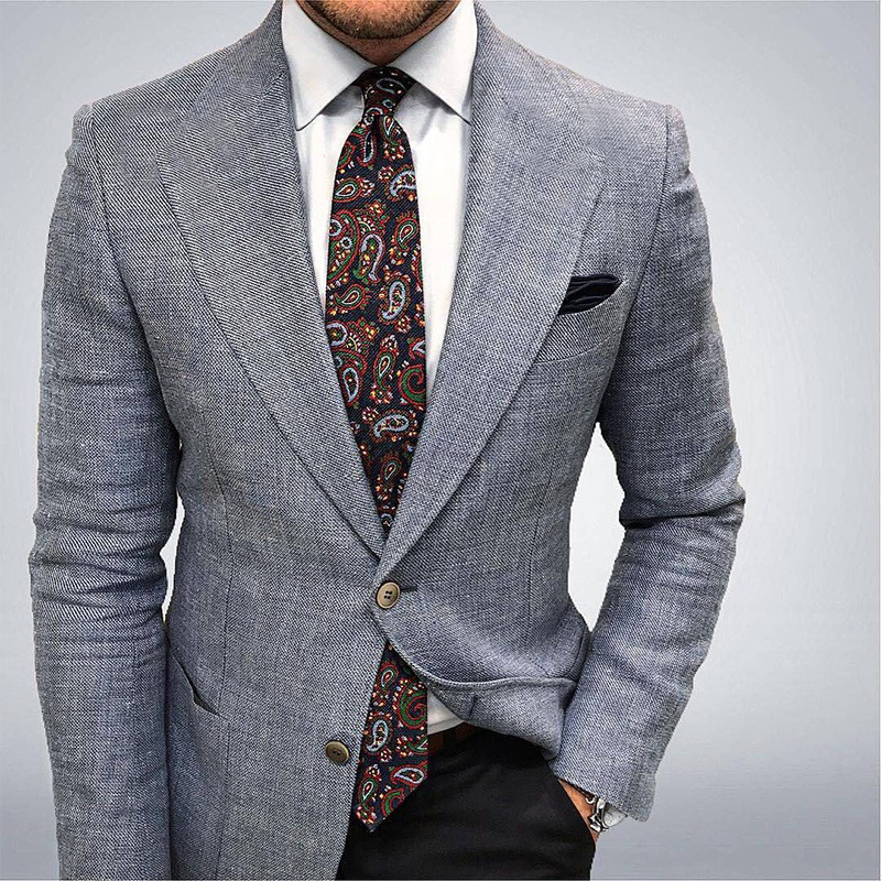 Heinrich Textured Tailored Blazer