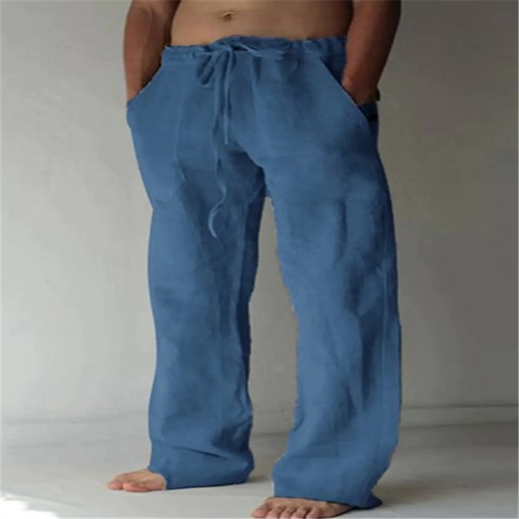 Kurt Wide Leg Relaxed Casual Trousers