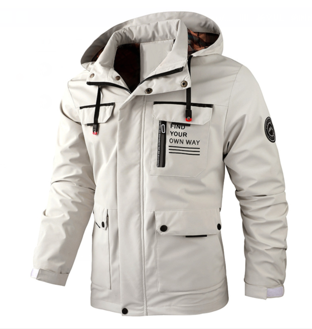 Christian Lightweight Waterproof Winter Rain Jacket