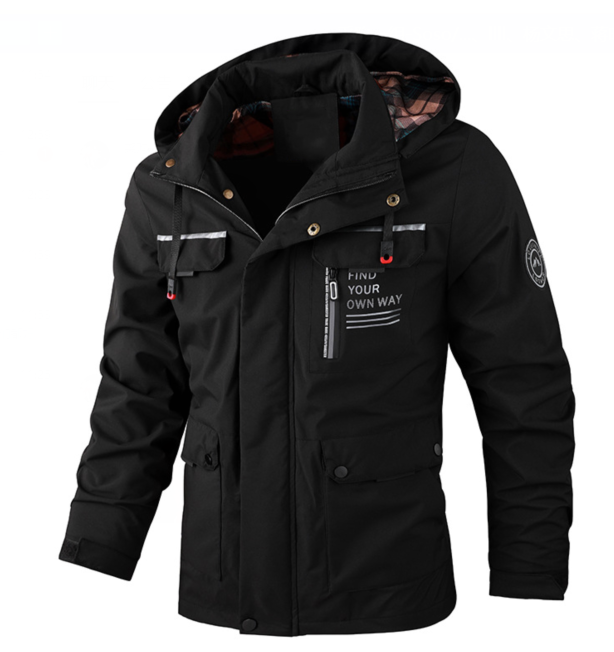 Christian Lightweight Waterproof Winter Rain Jacket